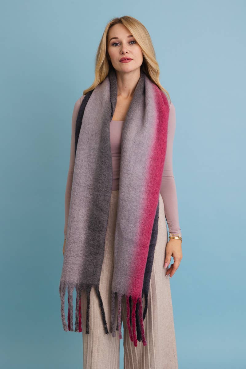 Ombre Blanket Scarf