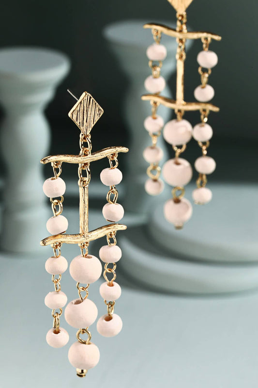 Layered Chandelier Dangle Earrings