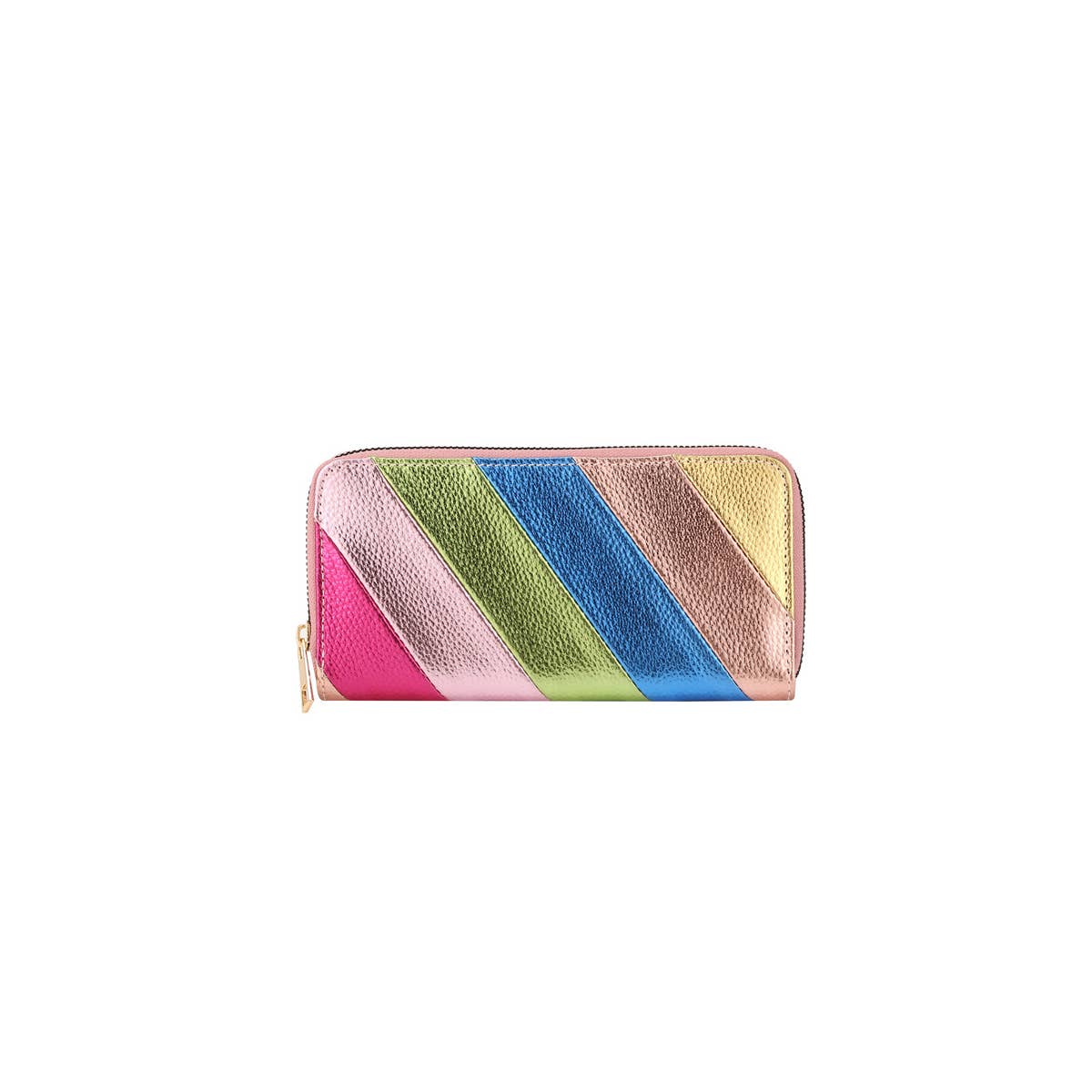 Rainbow Striped Womens Wallet