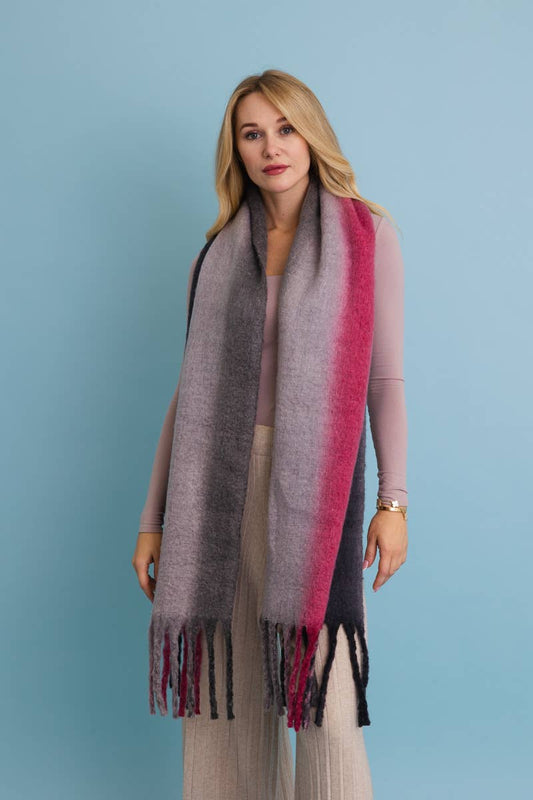 Ombre Blanket Scarf